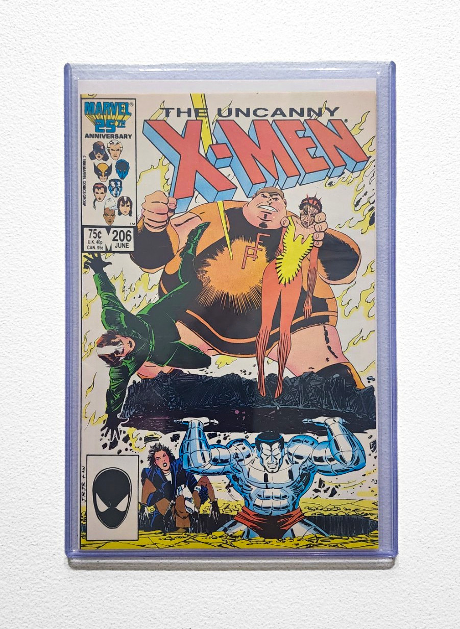 Marvel The Uncanny X-Men #206 (1986) Claremont Romita Jr. Newsstand Marvel The Uncanny X-Men #206 (1986) Claremont Romita Jr. Newsstand