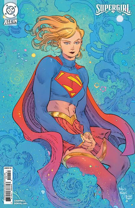 SUPERGIRL #1 (BILQUIS EVELY 1:25 VARIANT)(2025) COMIC BOOK ~ DC COMICS