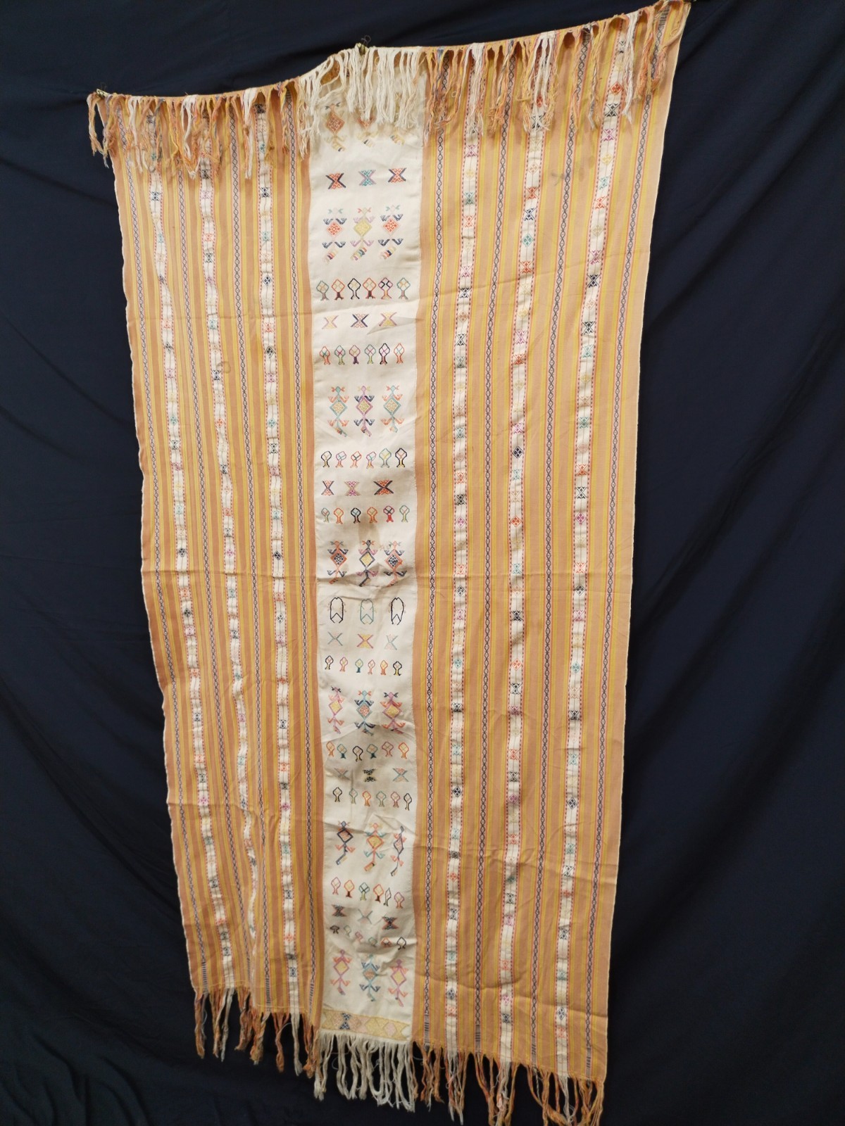 Vintage Indonesian Timor Ikat Textile Panel Handwoven Tribal Ethnic Fabric A253 Vintage Indonesian Timor Ikat Textile Panel Handwoven Tribal Ethnic Fabric A253