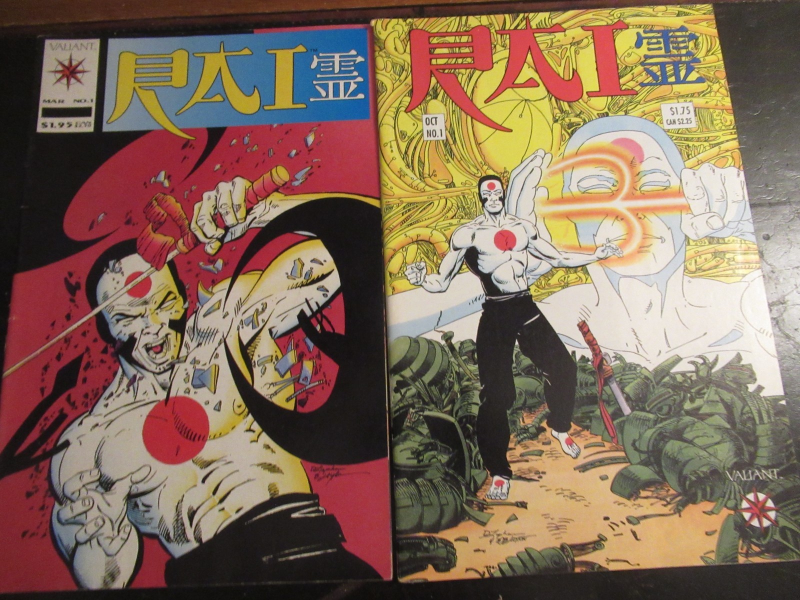 2 Rai Valiant Comic Books Comics Free USA Shipping
