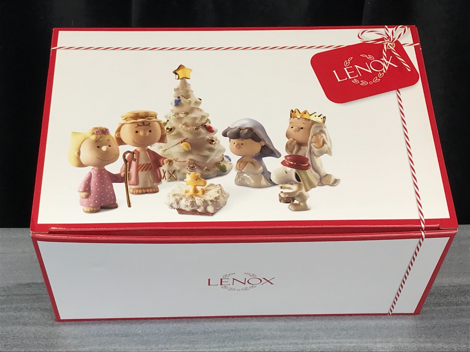 Brand New 2018 Lenox PEANUTS THE CHRISTMAS PAGEANT 7 Piece Figurine Set NRFB