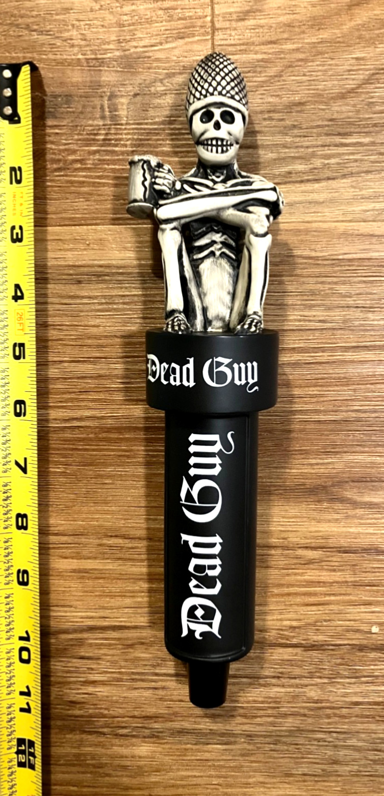 Rogue Beer Tap Handle Knob Topper Bar Top Keg Brewing Skeleton Dead Guy Ale