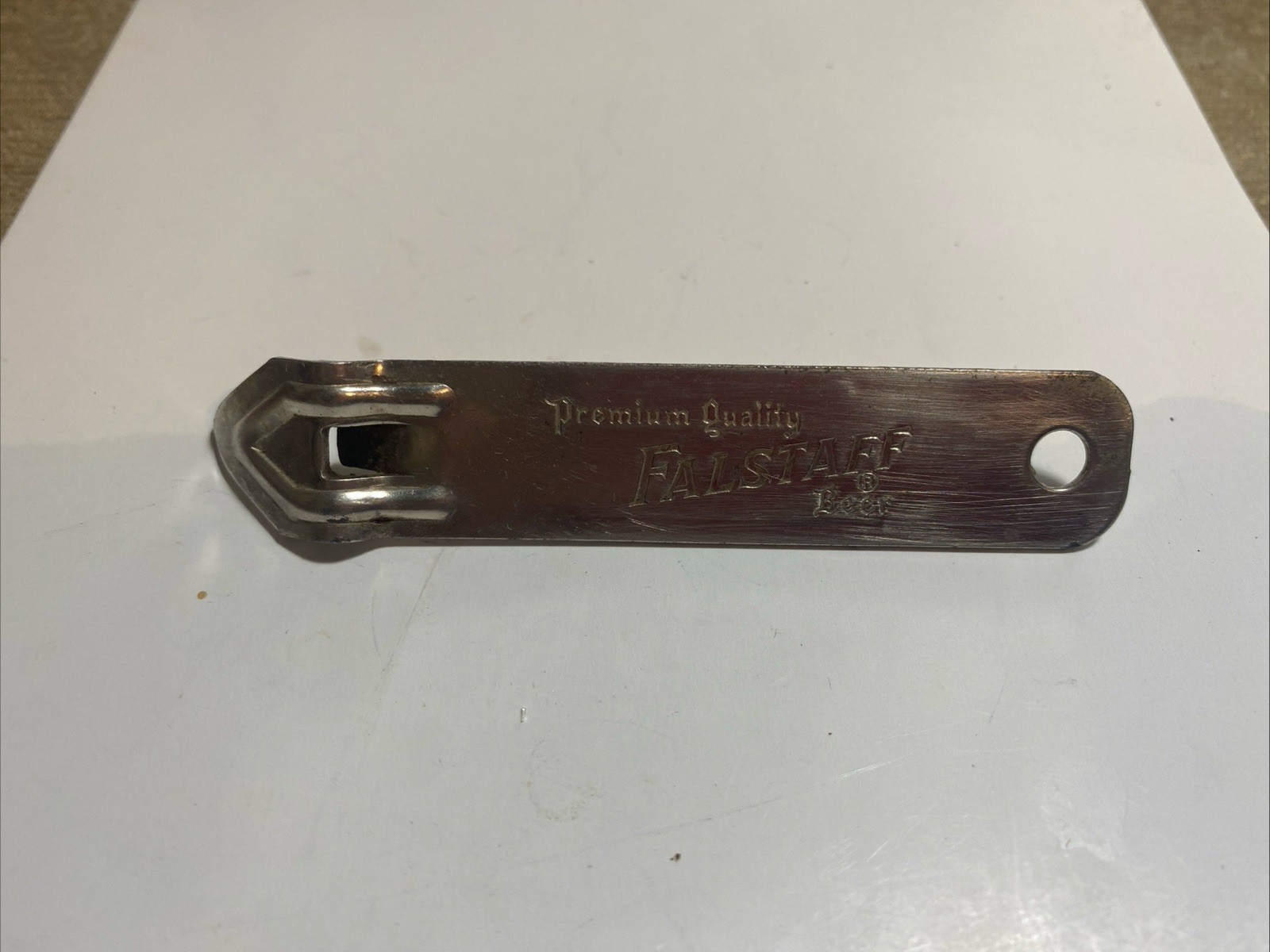 Falstaff Brewing Corp. St. Louis Beer Bottle Can Opener Metal Vintage