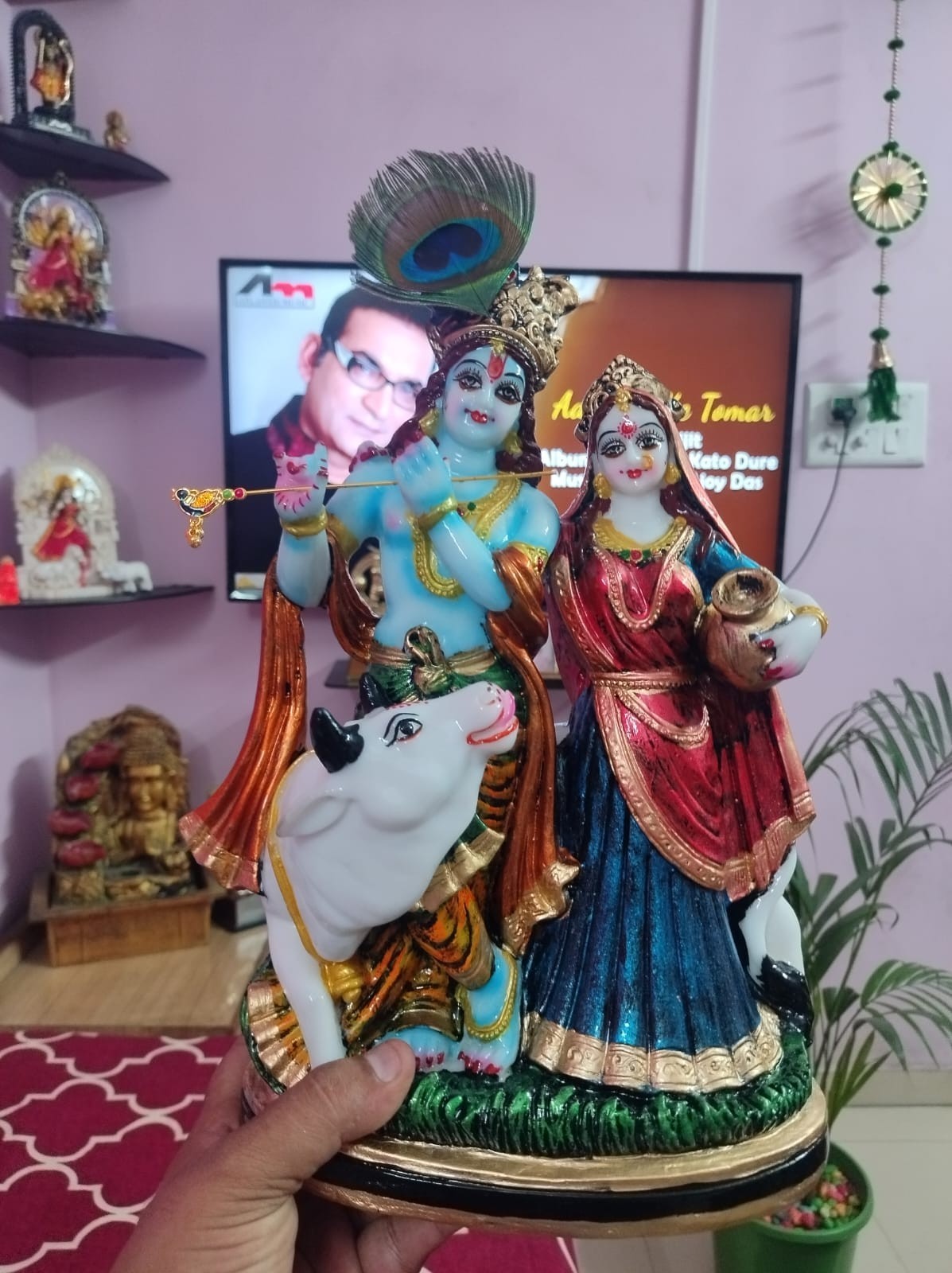 Radhakrishna Idol, Radhakrishna Murti, Thakur Ji Idol, Radha & Krishna Ji Idol