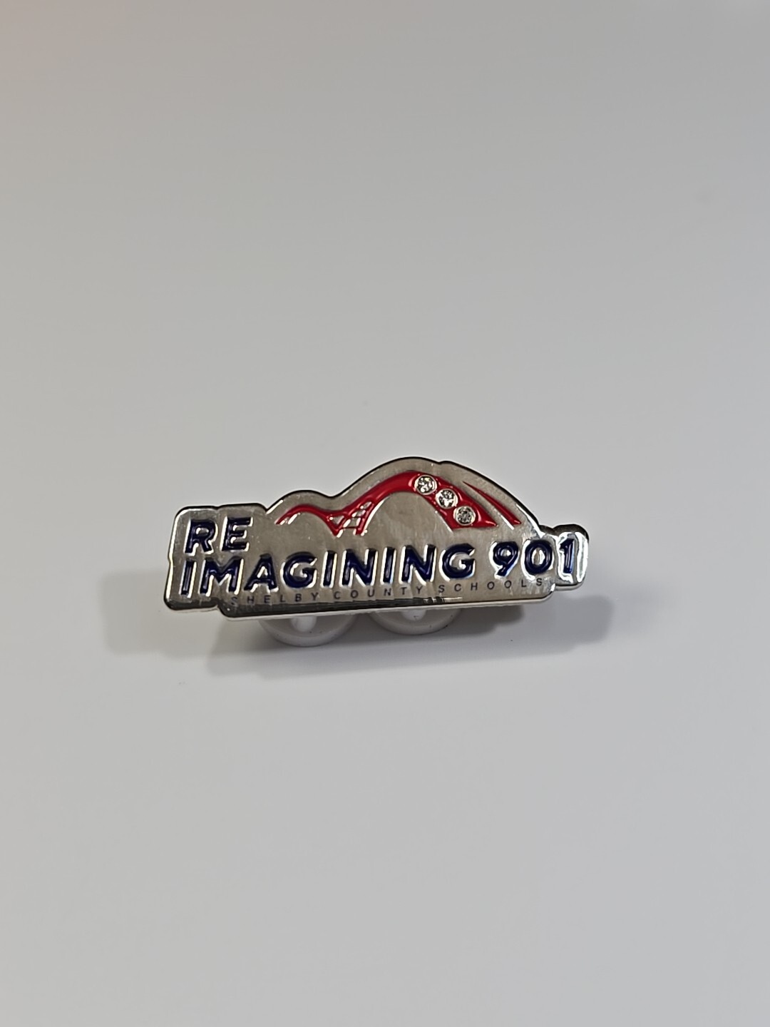 Re Imagining 901 Shelby County Schools Lapel Pin Memphis Tennessee