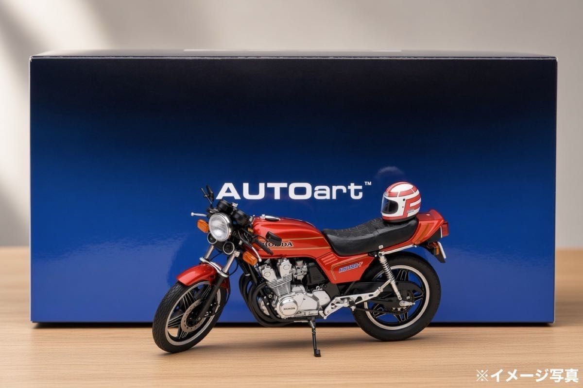 AUTOart 1/12 Scale Honda CB750F Red Model Motorcycle Collectible Toy