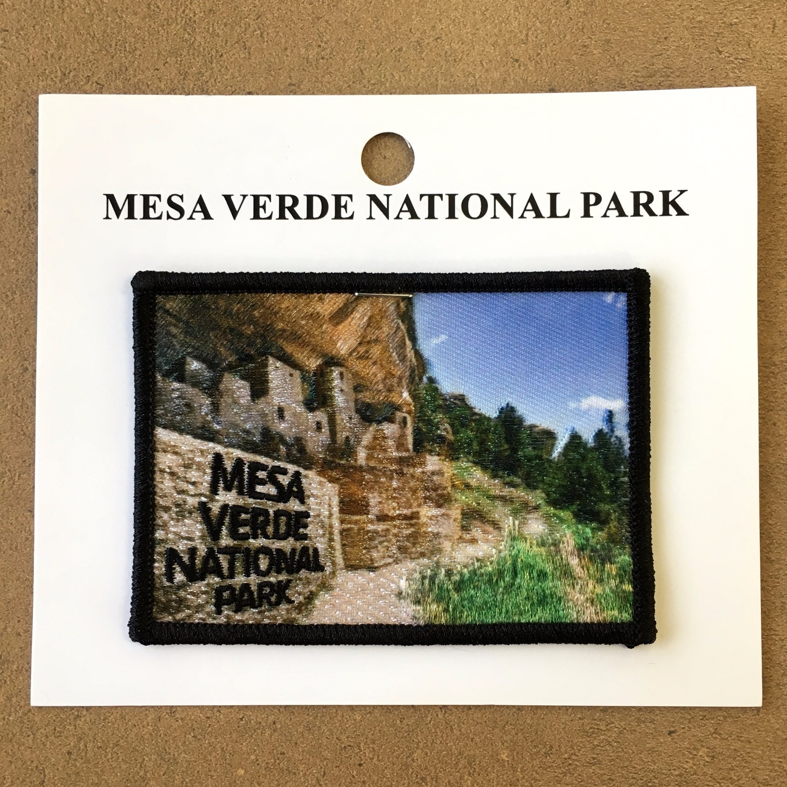 Official Mesa Verde National Park Souvenir Patch Cliff Palace Colorado