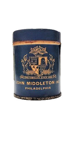 Vintage John Middleton\'s Latakia Imported Tobacco, Sample Size Tin