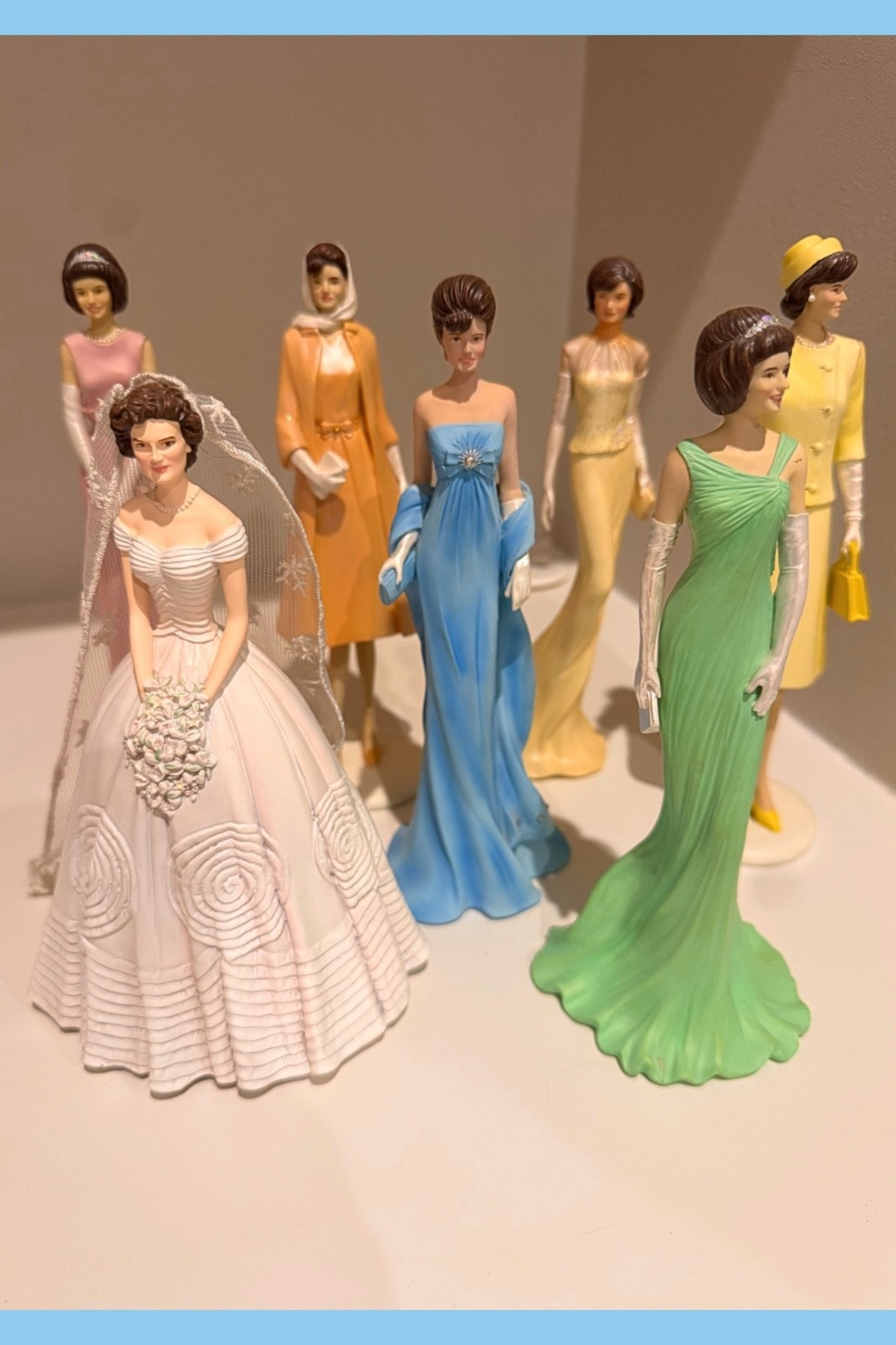 Hamilton Collection Jackie Kennedy Onassis Visions of Style Grace Dolls Figurine