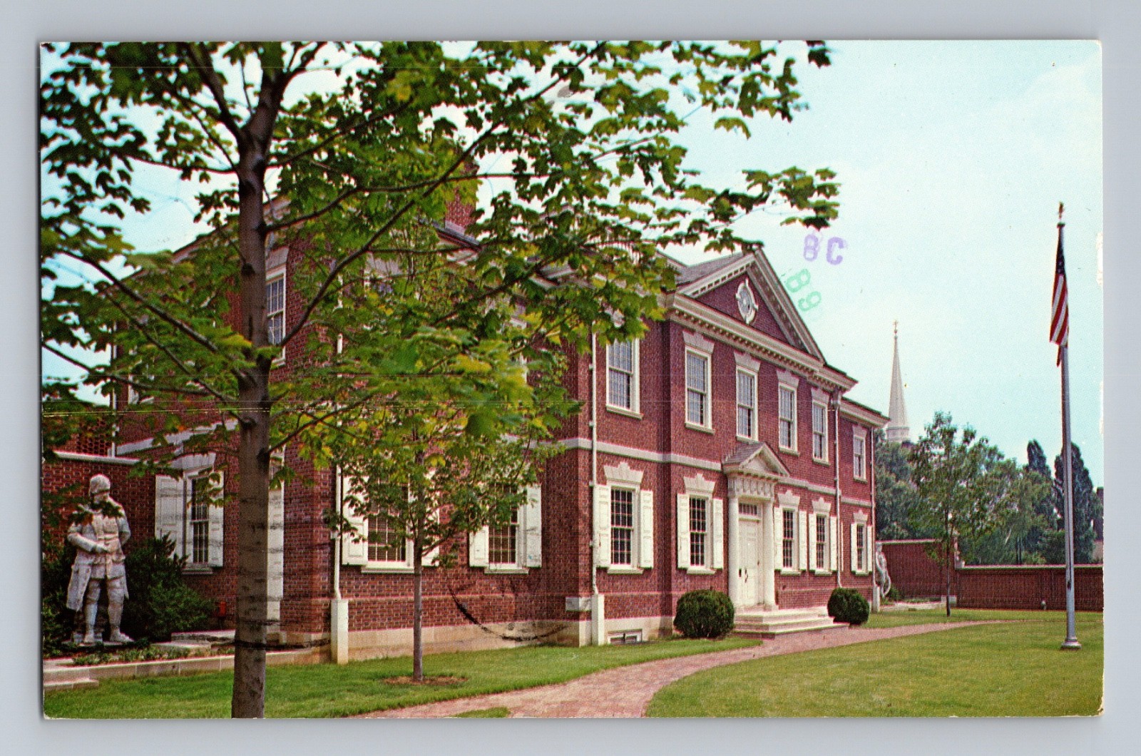 Library & Research Center United Presbyterian Church Philadelphia PA Postcard