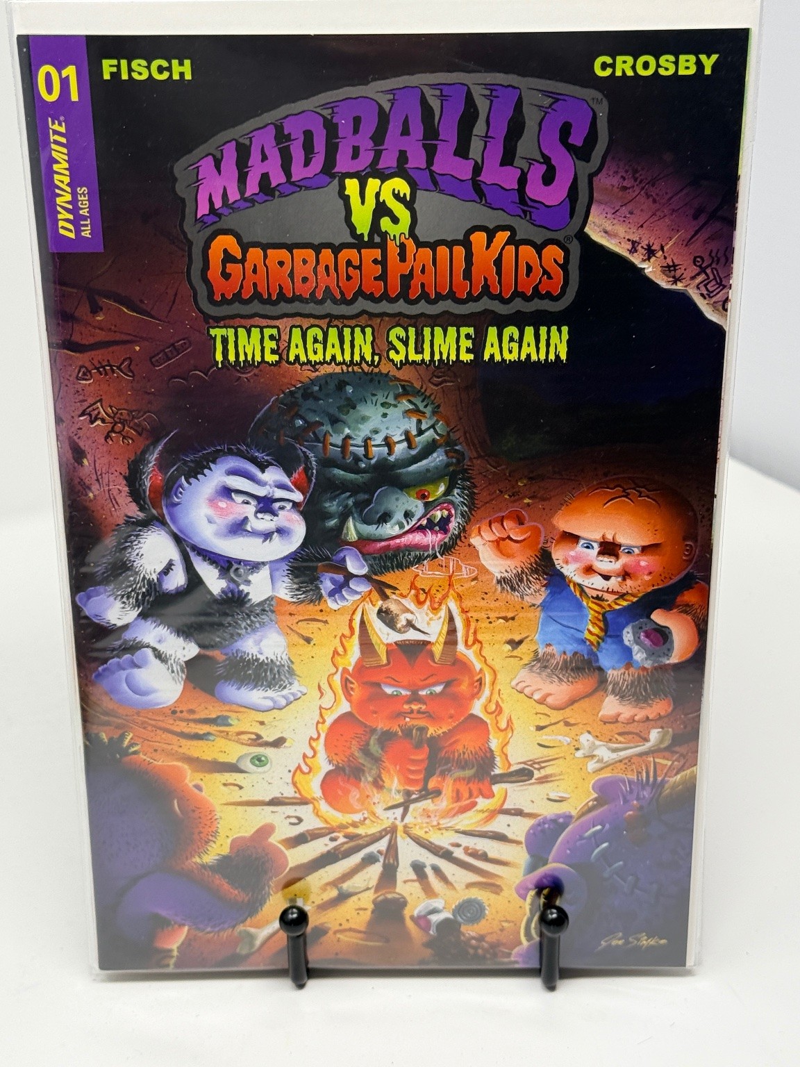Madballs vs Garbage Pail Kids #1 Dynamite Fisch Crosby Joe St. Pierre Cover