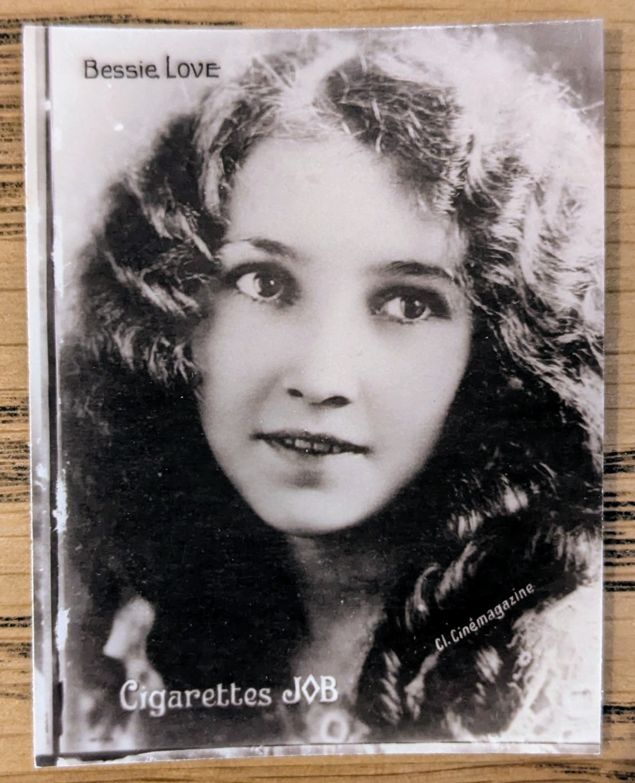 1926 Societe Job Cigarettes Card - Cinema Stars - Bessie Love