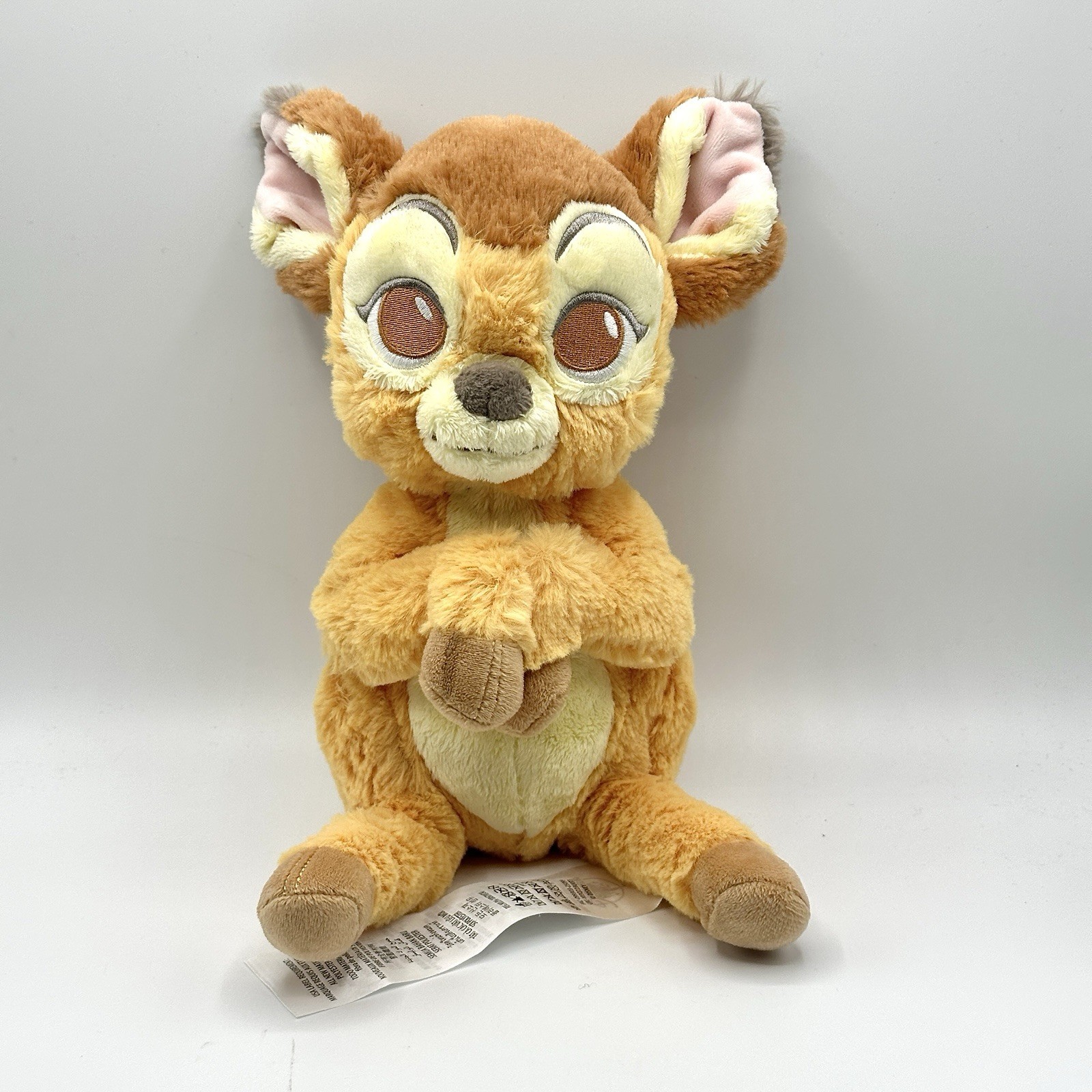 Disney Parks Baby Bambi Soft Plush Fawn Stuffed No Swaddle Pouch or Blanket