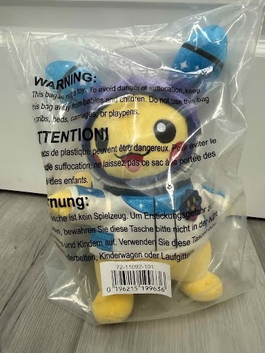 2026 Pokemon World Championship San Francisco Exclusive Plush: Pikachu Female XP