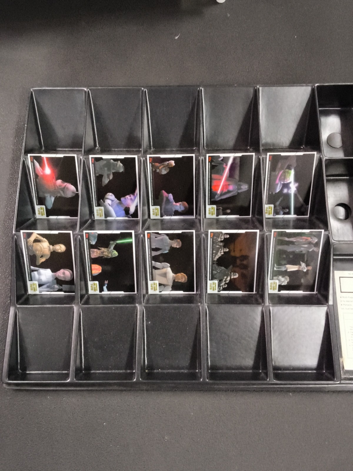 2008 Topps Star Wars The Clone Wars Animation Cels Complete Set C1-C10 2008 Topps Star Wars The Clone Wars Animation Cels Complete Set C1-C10