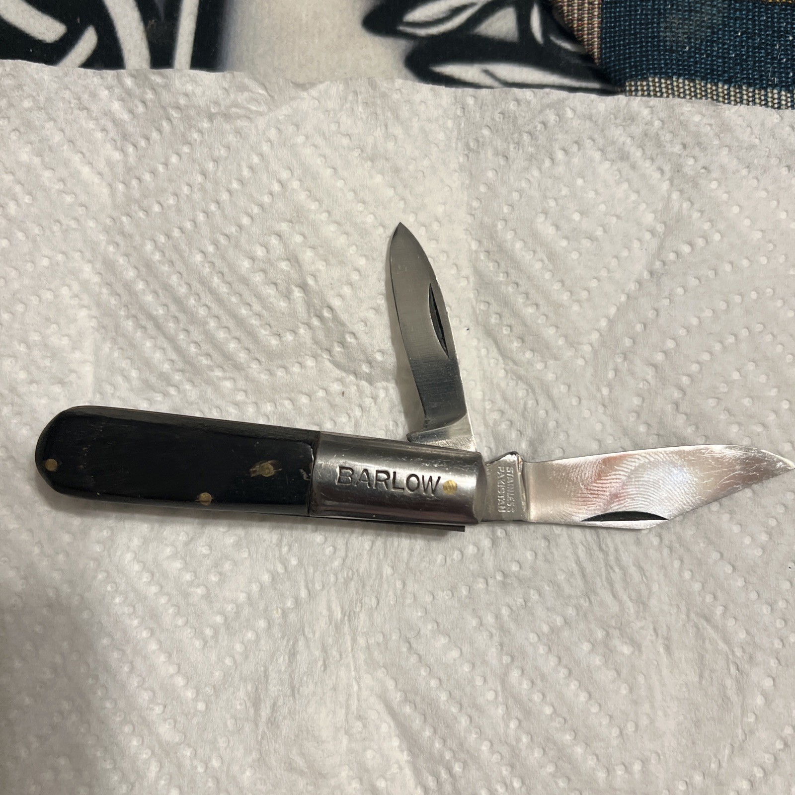 VTG Camco Barlow Folding Pocket Knife 2 Blade