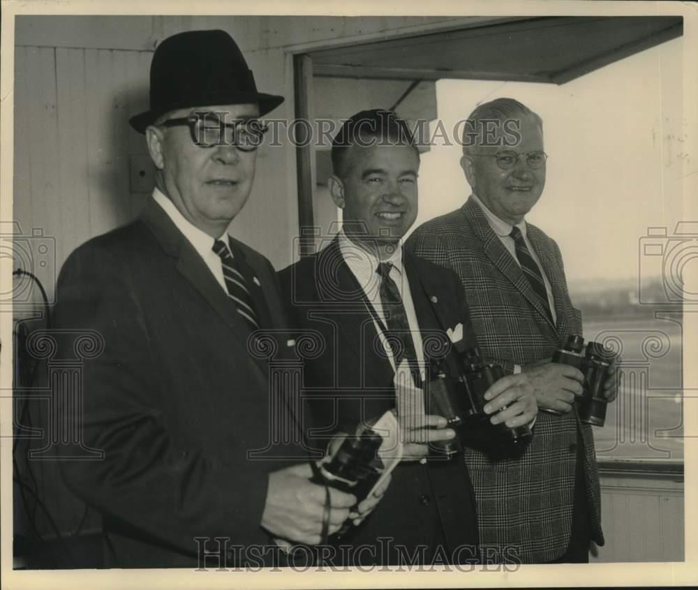 Press Photo Myron Davis, Cal Rainey, Francis Dunn, New Orleans - noc43937
