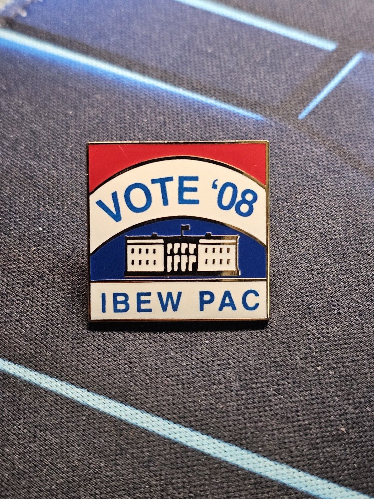 IBEW LOCAL PAC '08 2008 UNION LU LAPEL PIN INTERNATIONAL ELECTRICAL WORKERS IBEW LOCAL PAC '08 2008 UNION LU LAPEL PIN INTERNATIONAL ELECTRICAL WORKERS