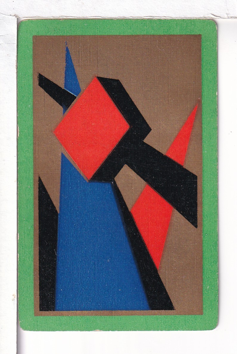 Single Vintage Playing Card, \