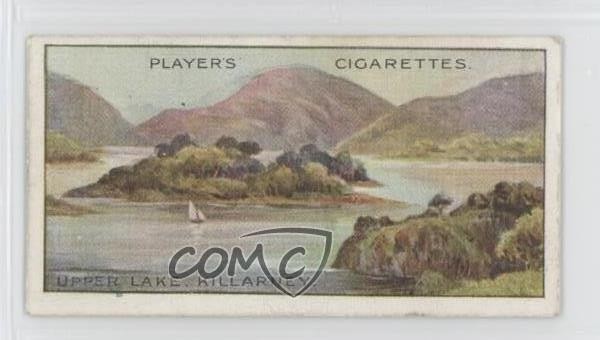 1917 Player\'s Gems of British Scenery Tobacco Upper Lake Killarney #24 0pl9