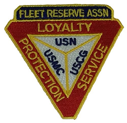 FLEET RESERVE ASSOCIATION USMC USN USCG PATCH - Color - Veteran Owned Business