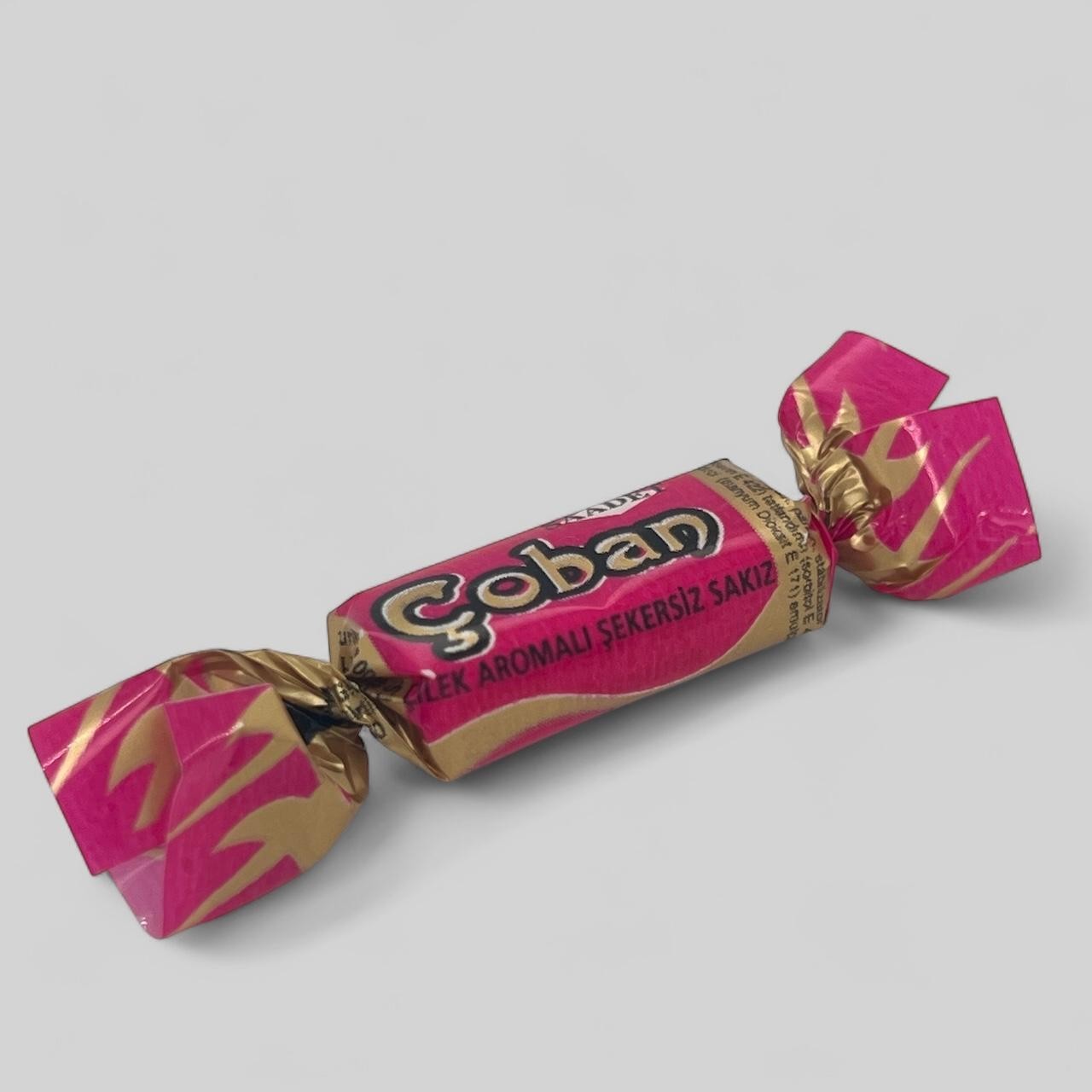 Vintage 2002 Saadet Dandy Çoban Gum- Strawberry Flavored Gum Wrapper