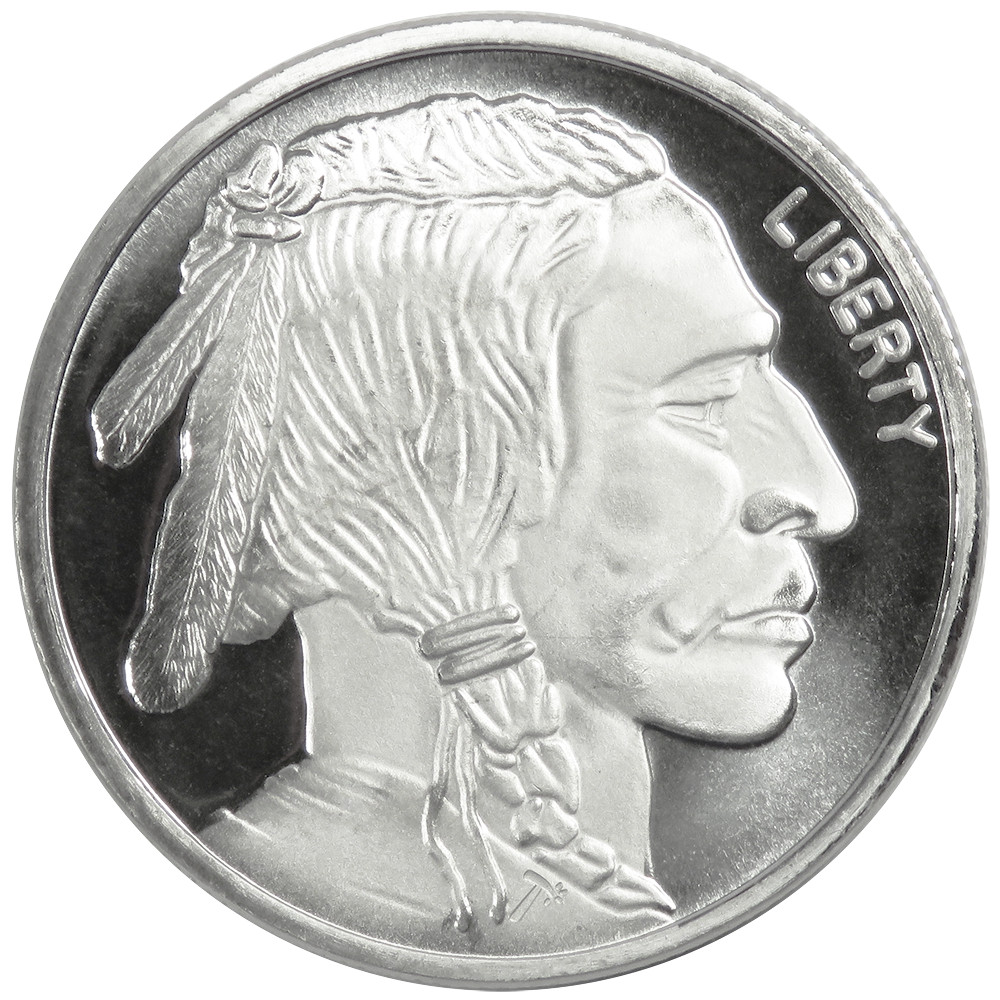 1-oz Buffalo .999 Fine SiIver Round