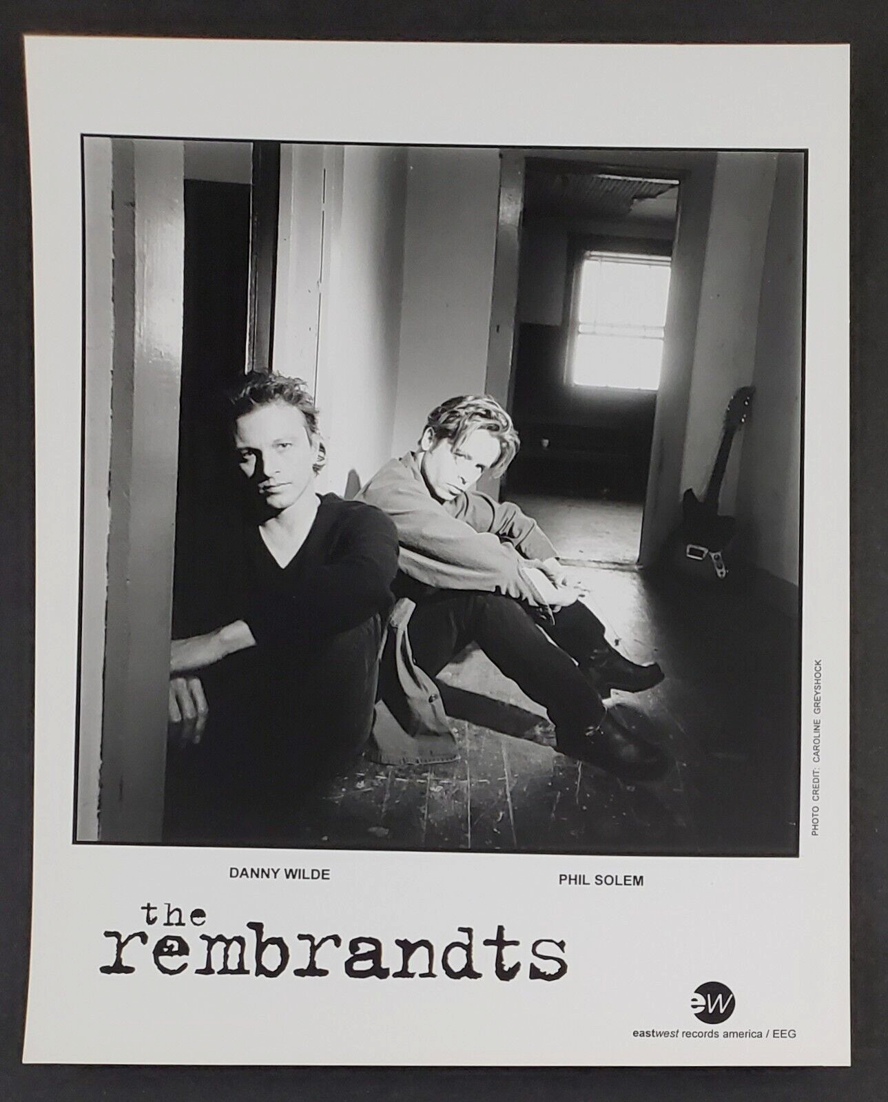 1995 The Rembrandts Friends Rock Band Danny Wilde Phil Solem Vtg Promo Photo
