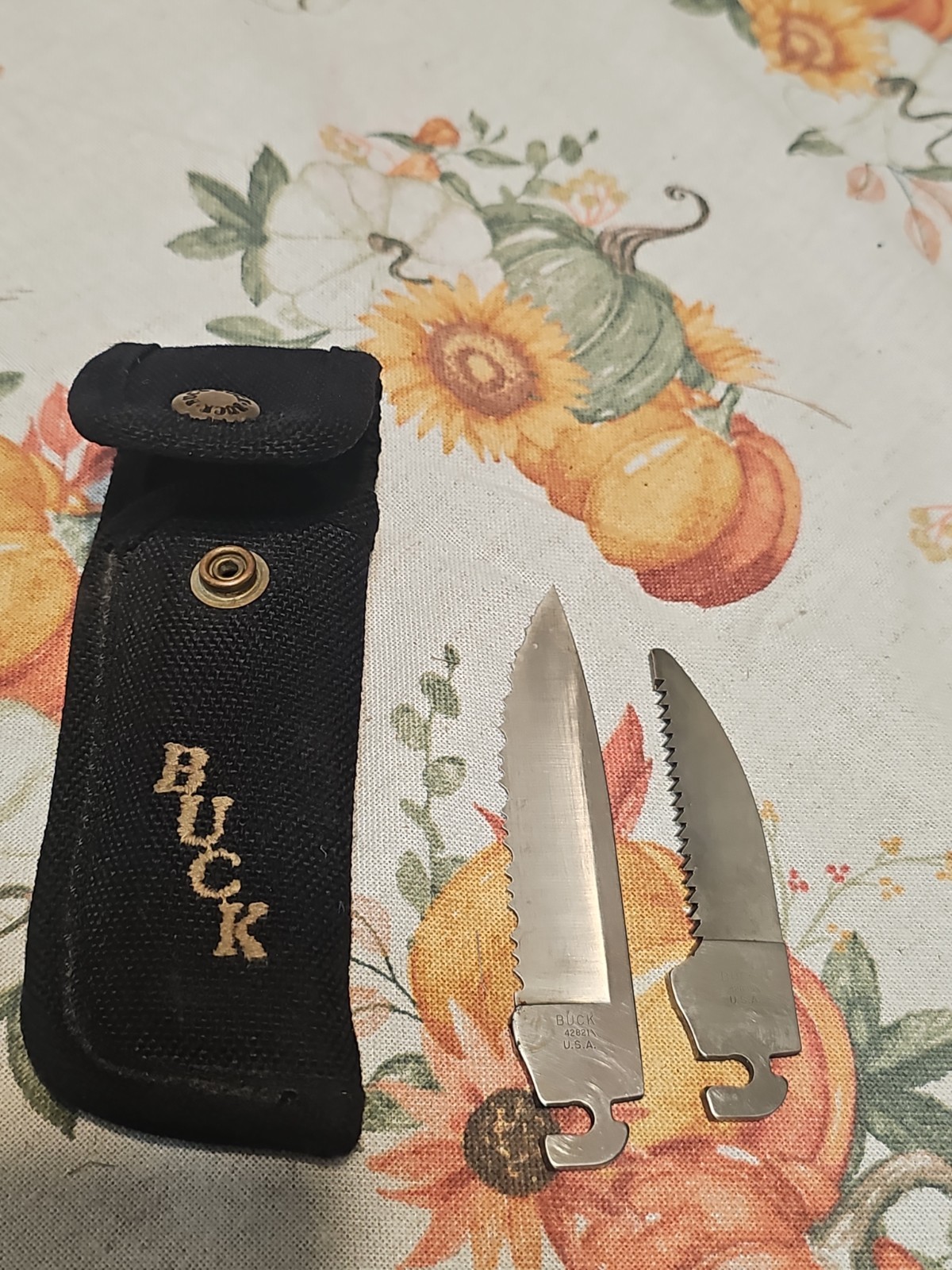 Vintage Buck 42835 42821  Two Blades 
