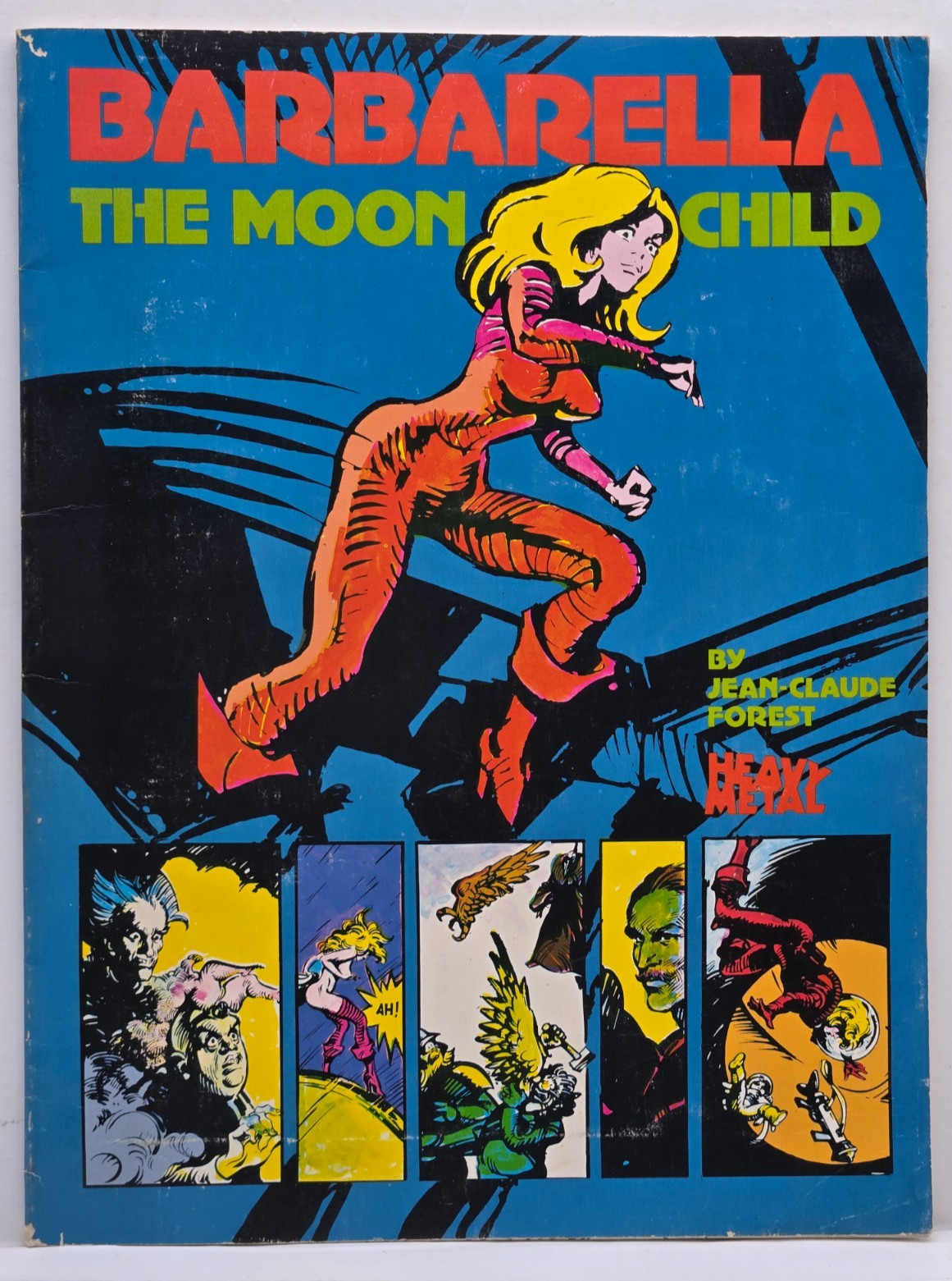 Barbarella - The Moon Child, Graphic Novel 1978 Heavy Metal Books Barbarella - The Moon Child, Graphic Novel 1978 Heavy Metal Books
