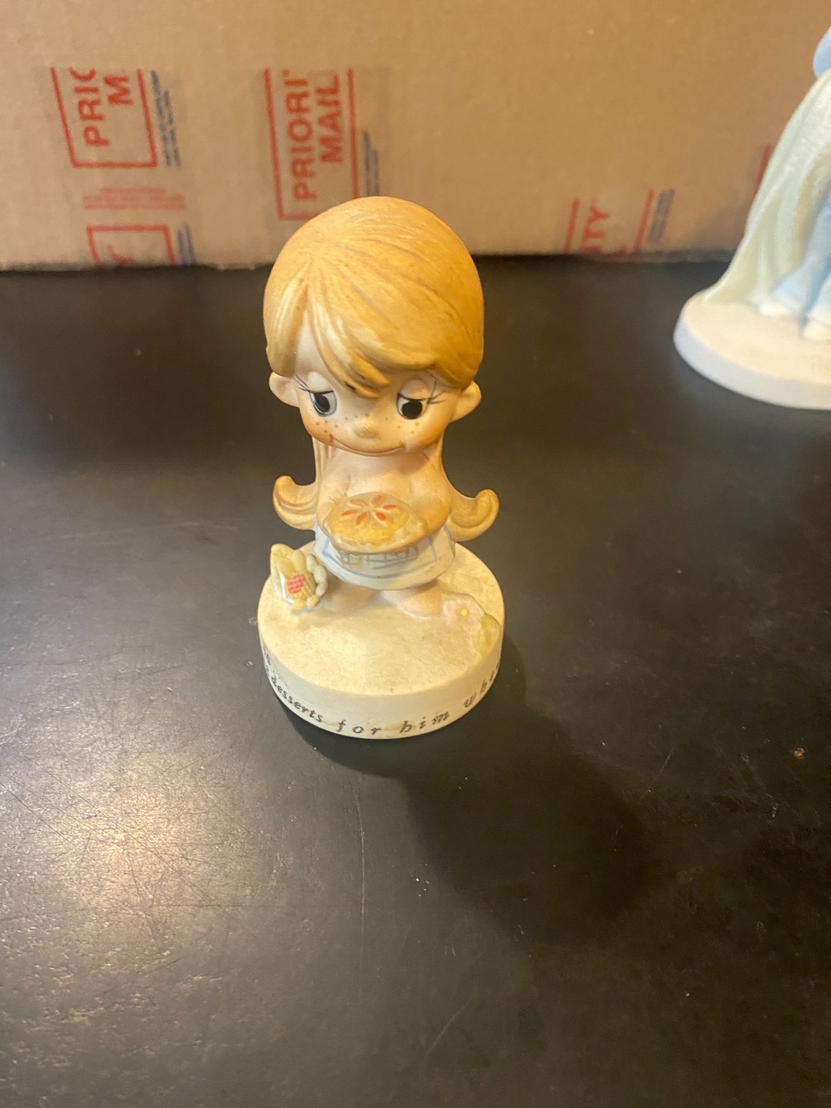 1972 Kim Casali Love is MAKING DESSERTS FOR HIM WHEN  YOURE ON A DIET  Figurine