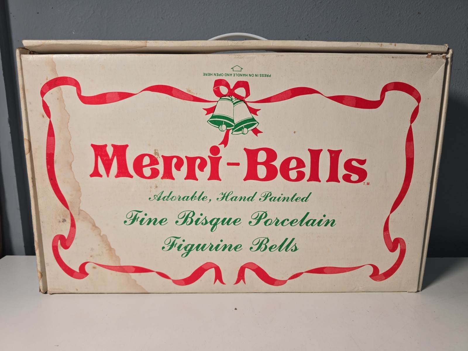 Vtg 1978 Merri-Bells, Set of 12 Jasco Porcelain Figurine 4