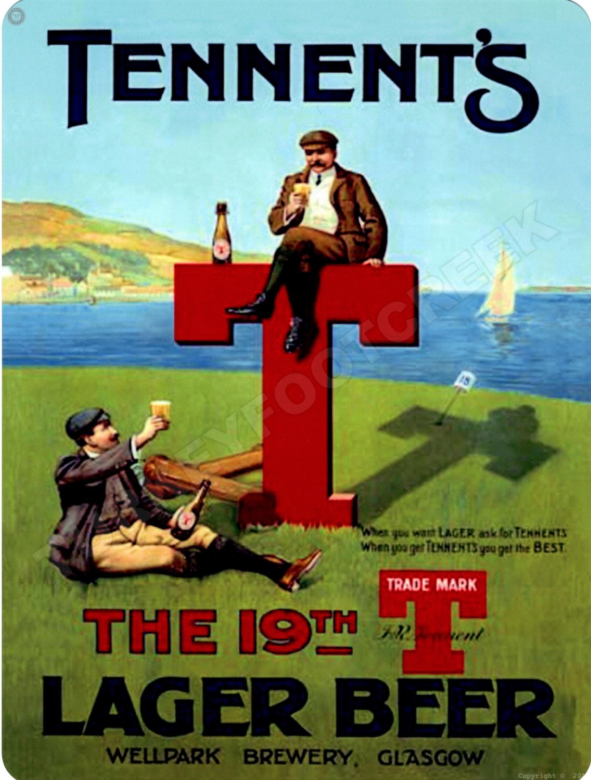 Tennent\'s Lager Beer 9\