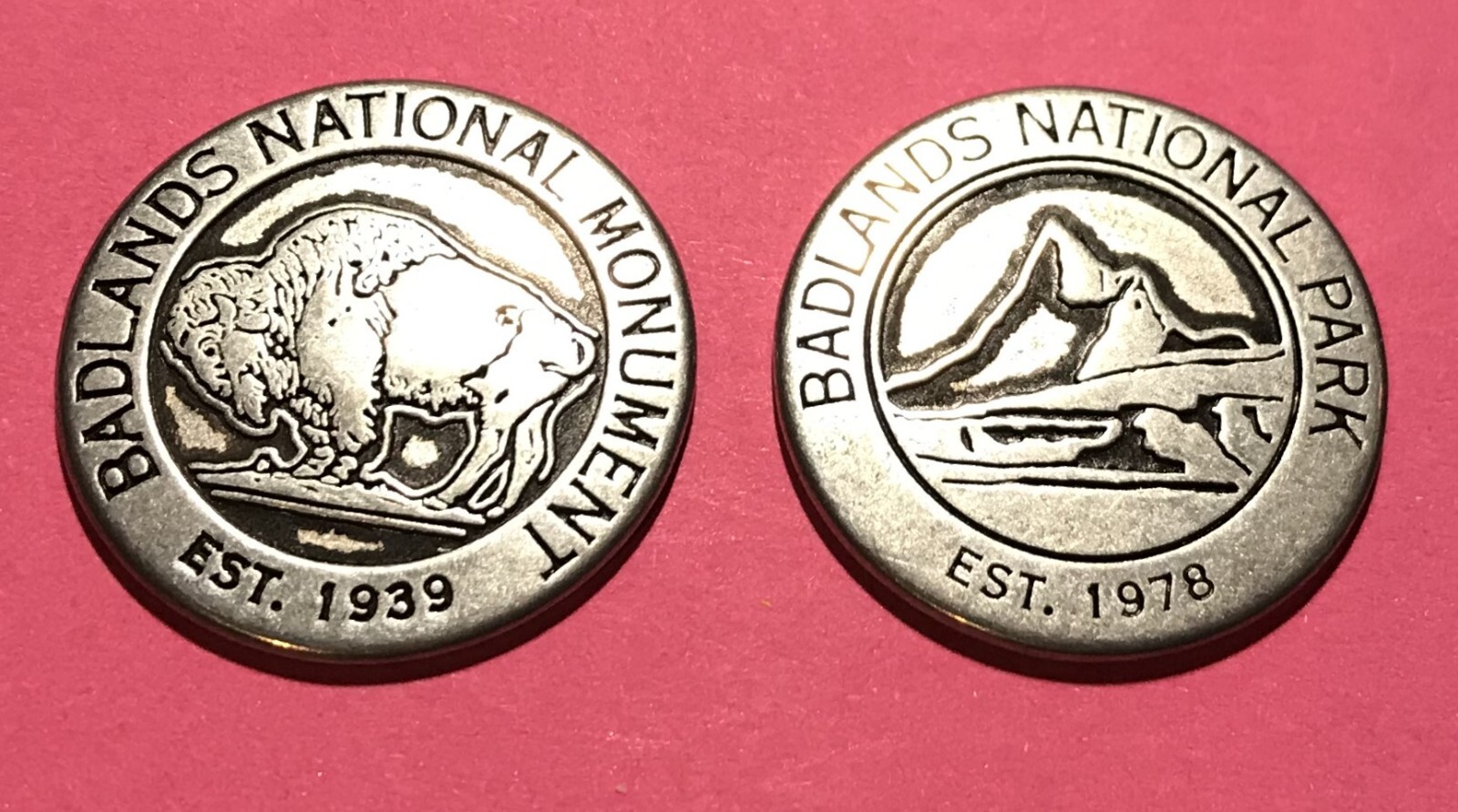 Badlands National Park Bison Token