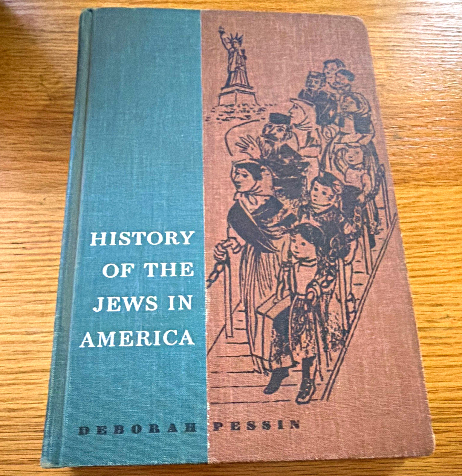 History of the Jews in America - Deborah Pessin, illus Ruth Gikow 1957 History of the Jews in America - Deborah Pessin, illus Ruth Gikow 1957