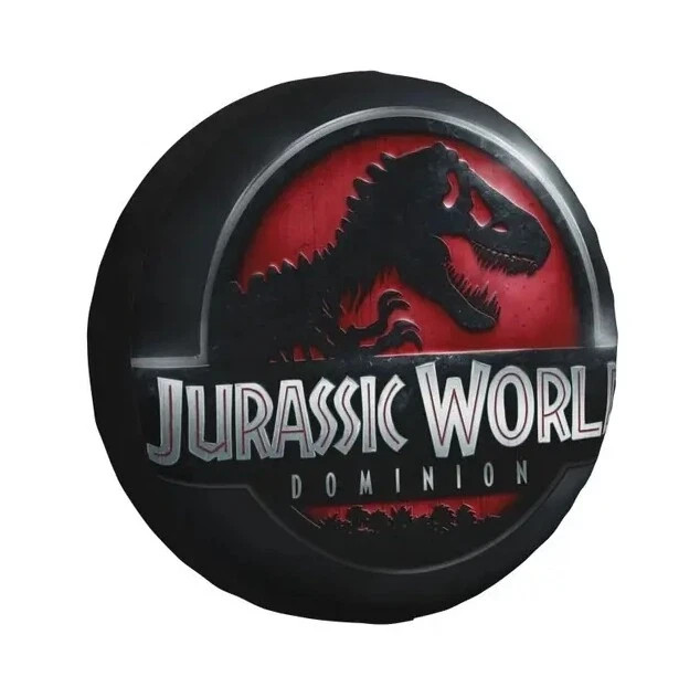 Jurassic Park Tire Protection Cover 4X4 Spare Wheel Protector Jurassic World