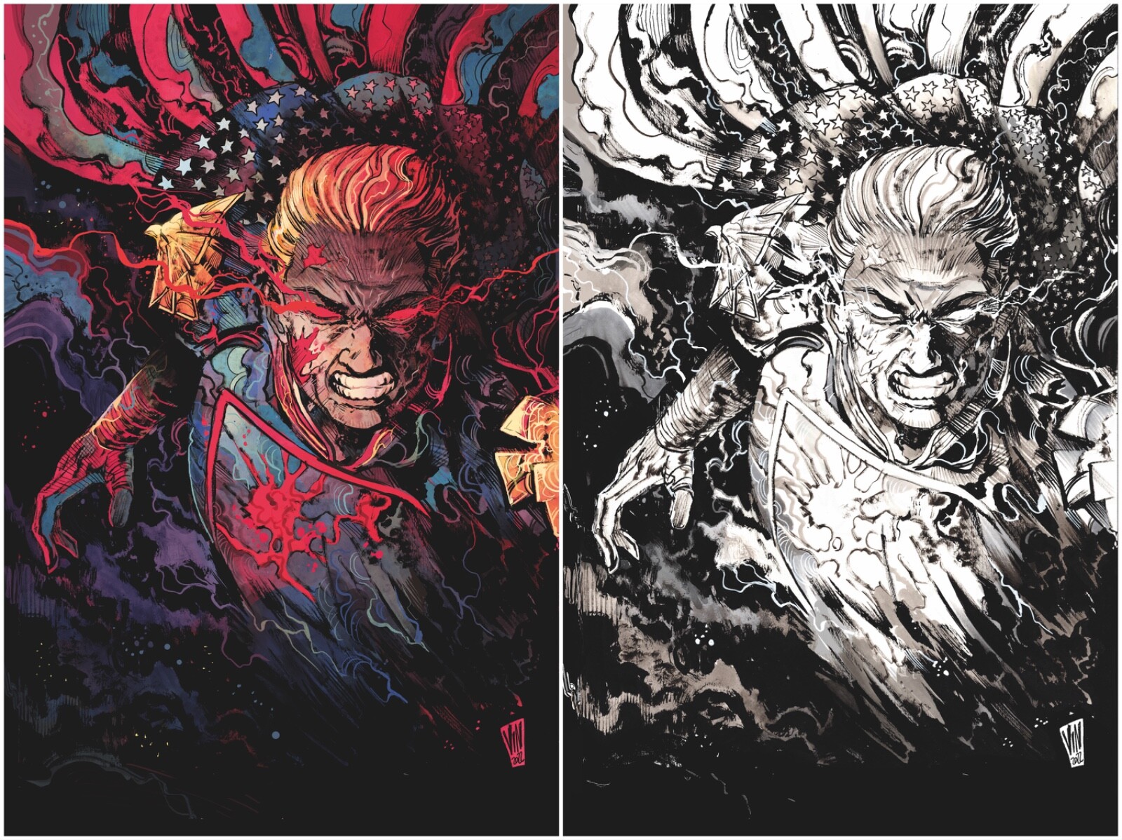 THE BOYS 1 VINCENZO RICCARDI VIRGIN VARIANT SET LTD 250 NUMBERED COA NM HOT NEW THE BOYS 1 VINCENZO RICCARDI VIRGIN VARIANT SET LTD 250 NUMBERED COA NM HOT NEW