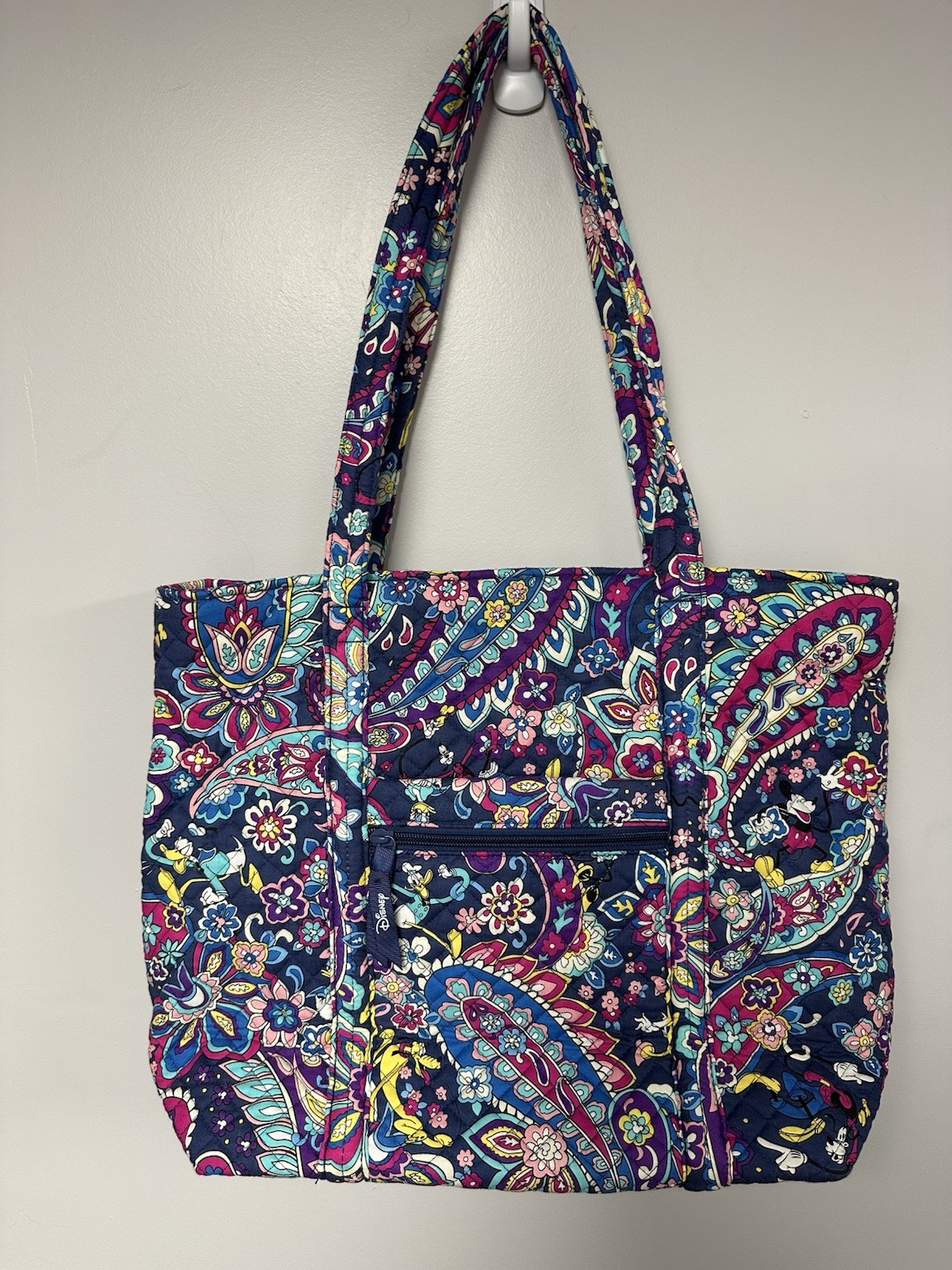 VERA BRADLEY DISNEY MICKEY’S WHIMSICAL PAISLEY- Sensational Six Iconic Tote Bag