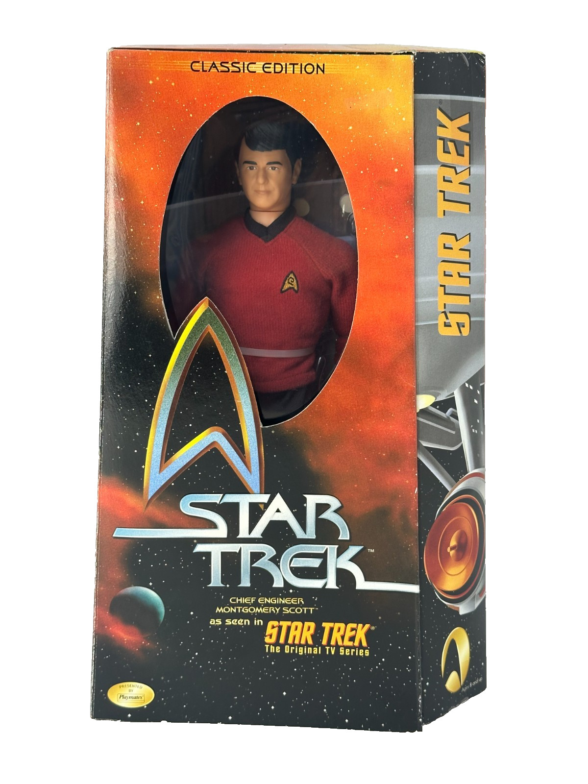 1999 Playmates Star Trek Montgomery Scott Scotty Classic Edition Figure MIB