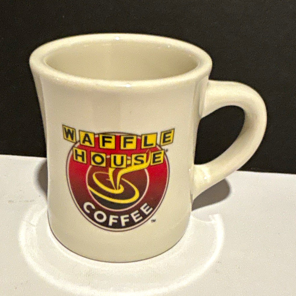 Waffle House Advertising Coffee Mug Tuxton White Restaurant & Fast Food Theme