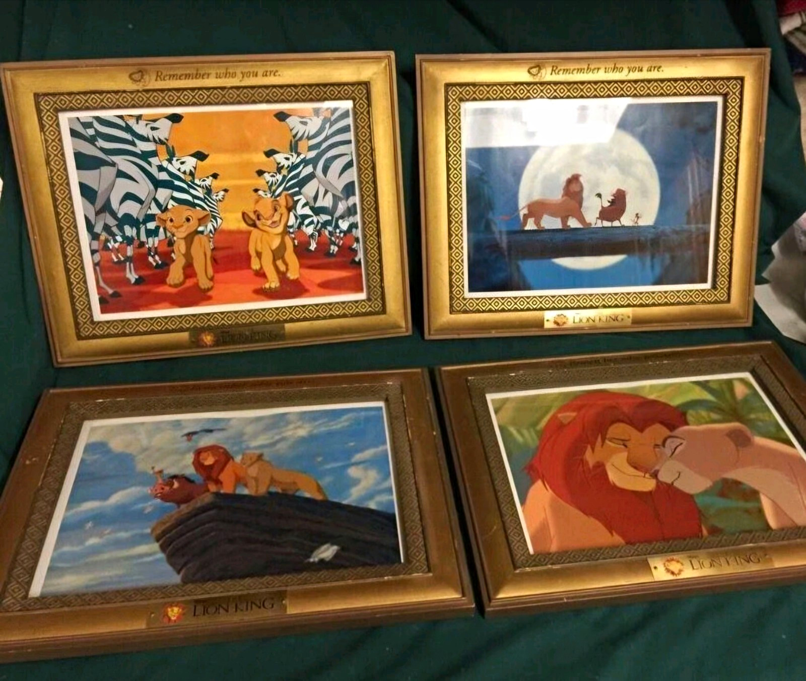 Disney The Lion King Framed Lithographs \