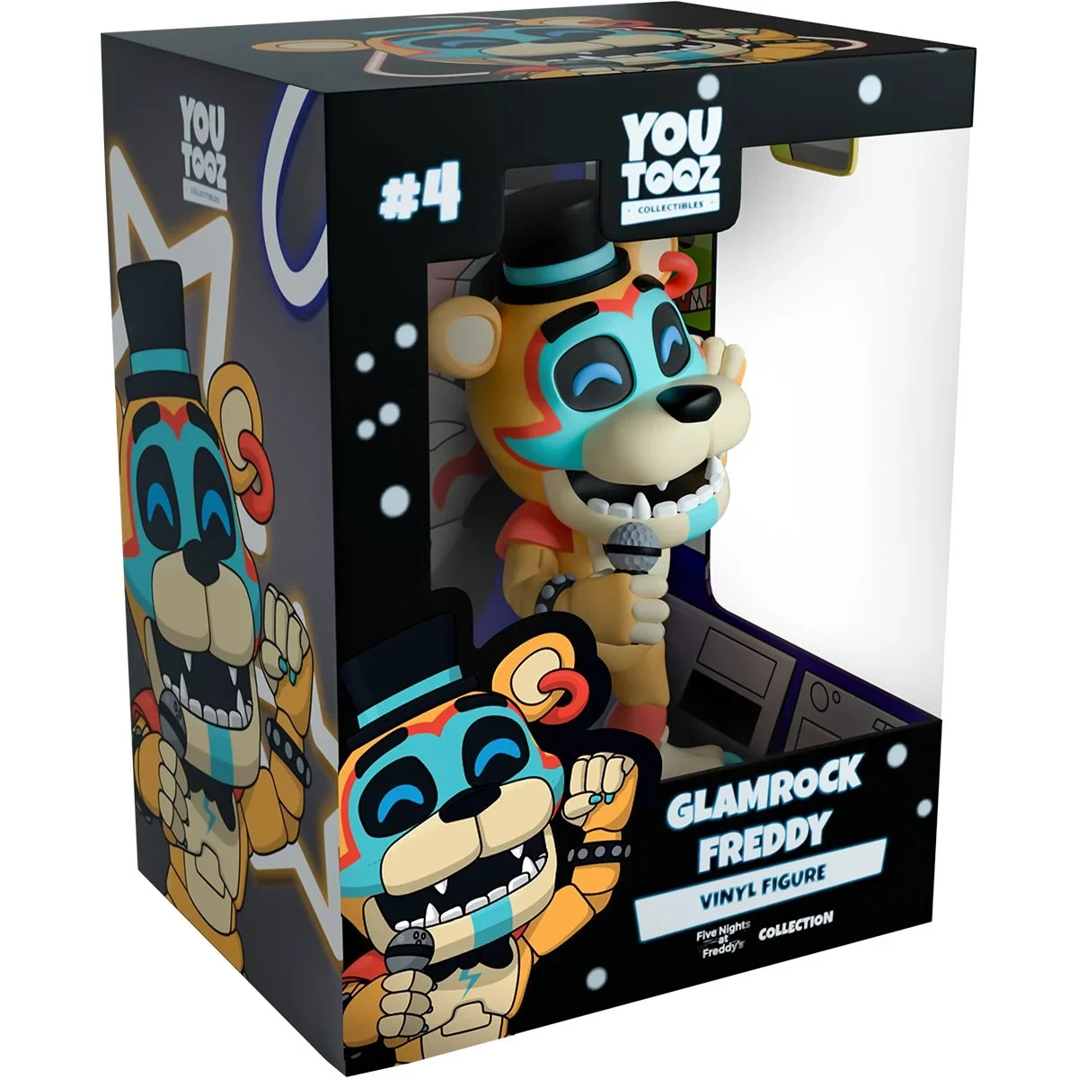 Youtooz Five Nights at Freddy's Collection: Glamrock Freddy Vinyl Figure #4
