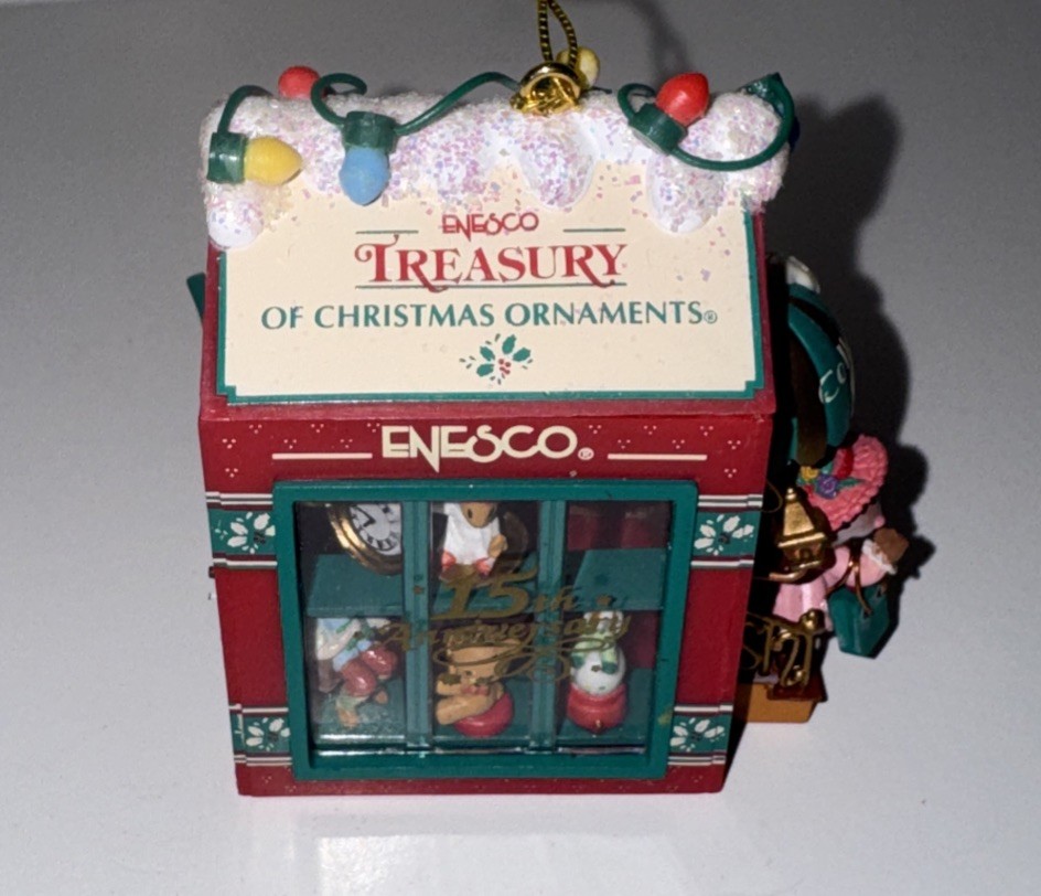 Vintage 1996 Enesco In Store For More Christmas Ornament 167134