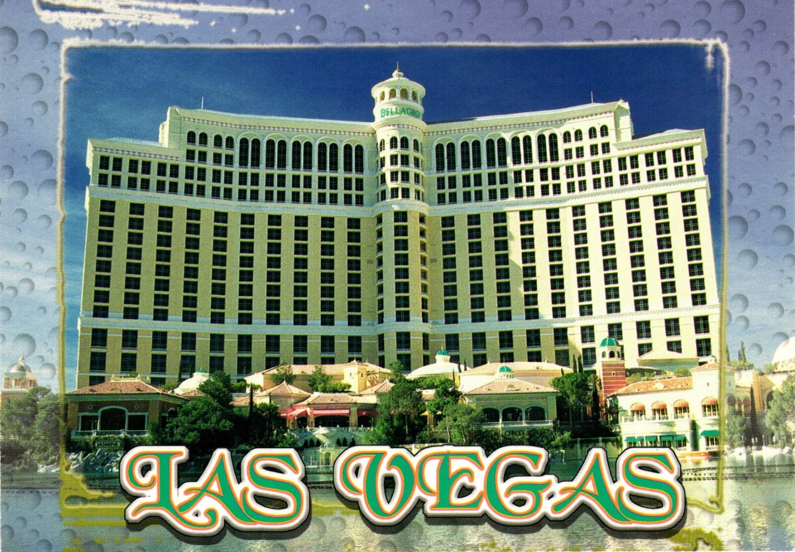 Bellagio Hotel & Casino Las Vegas Nevada Postcard