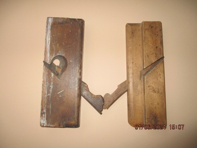 Antique wood molding planes