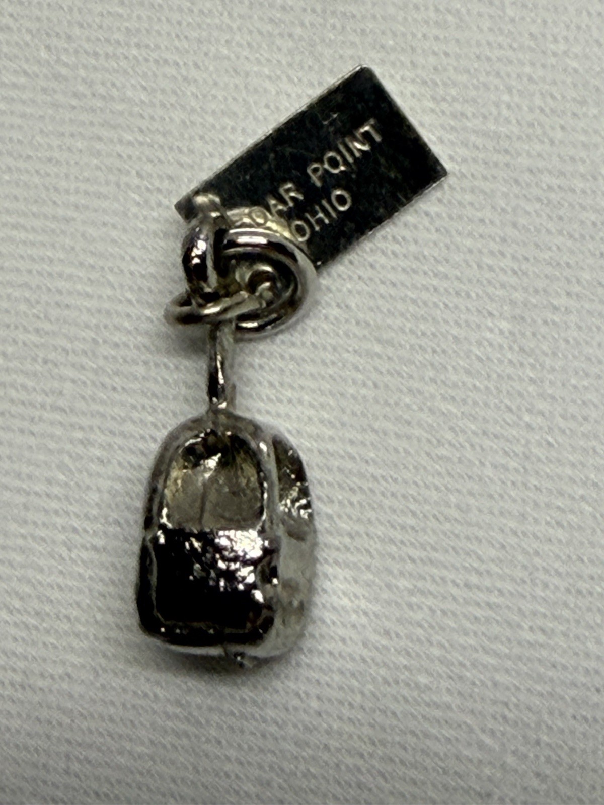 1962 Two Person Sky Ride Cedar Point Amusement Park Ohio Sterling Bracelet Charm