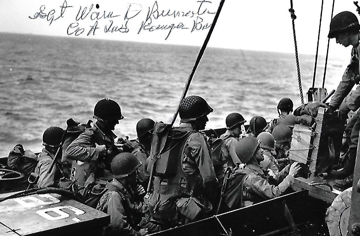 Warren Burmaster auto 4x6 photo 2nd Ranger European Theater WW II Rare LOOK Warren Burmaster auto 4x6 photo 2nd Ranger European Theater WW II Rare LOOK