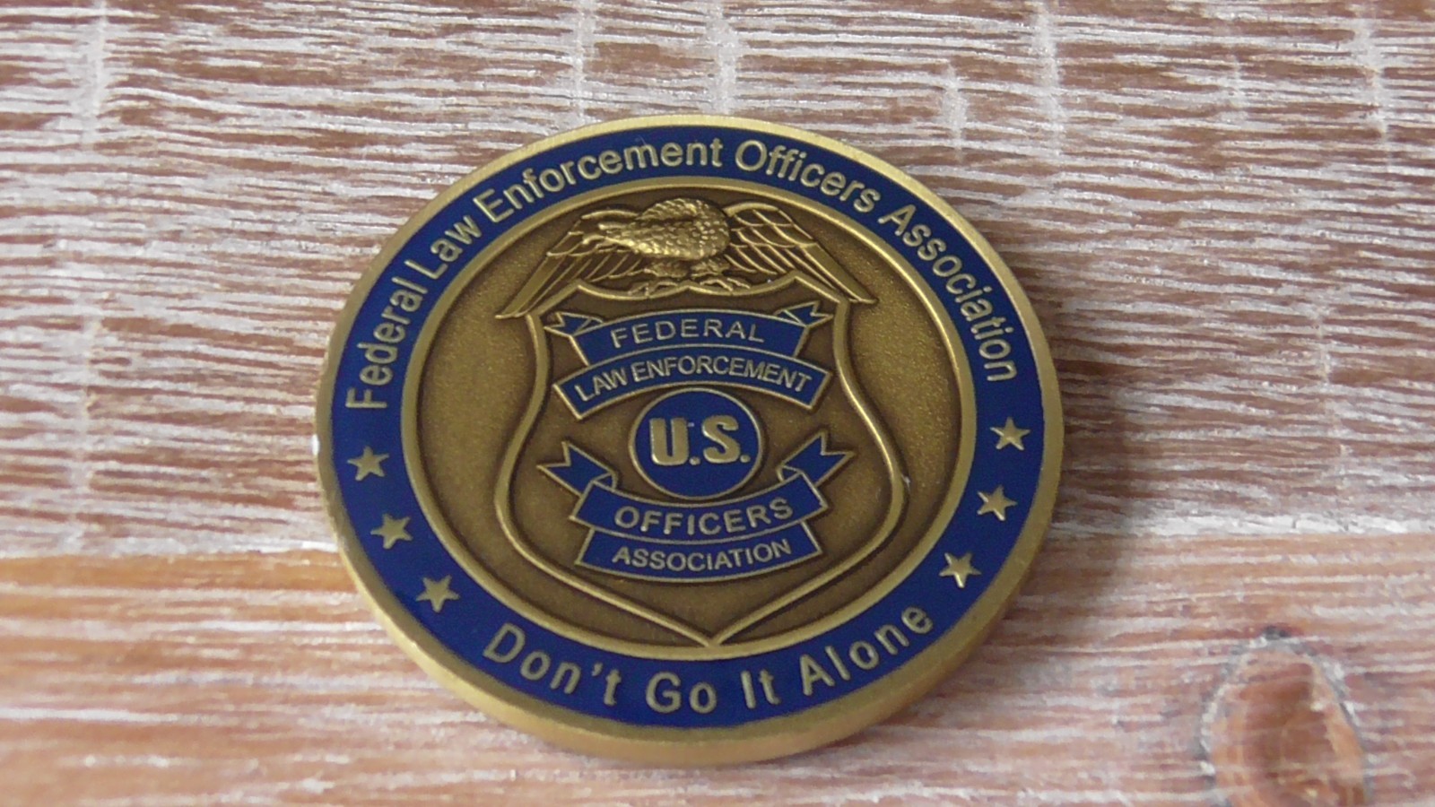 Federal Law Enforcement Officers Association FLEOA 2014 Challenge Coin #G318 Federal Law Enforcement Officers Association FLEOA 2014 Challenge Coin #G318