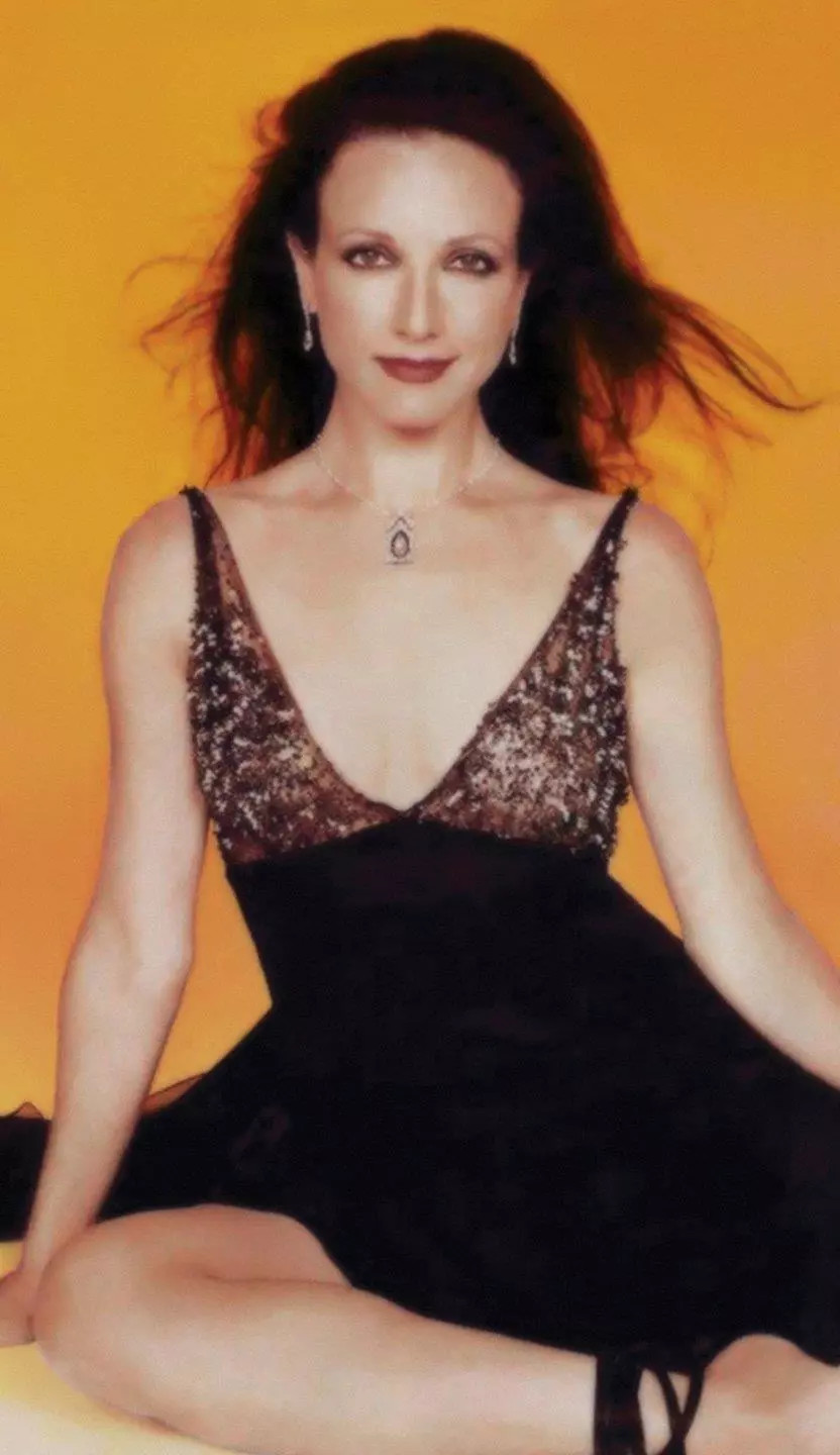 Bebe Neuwirth Posing Black Dress 4x6 Picture Celebrity Print