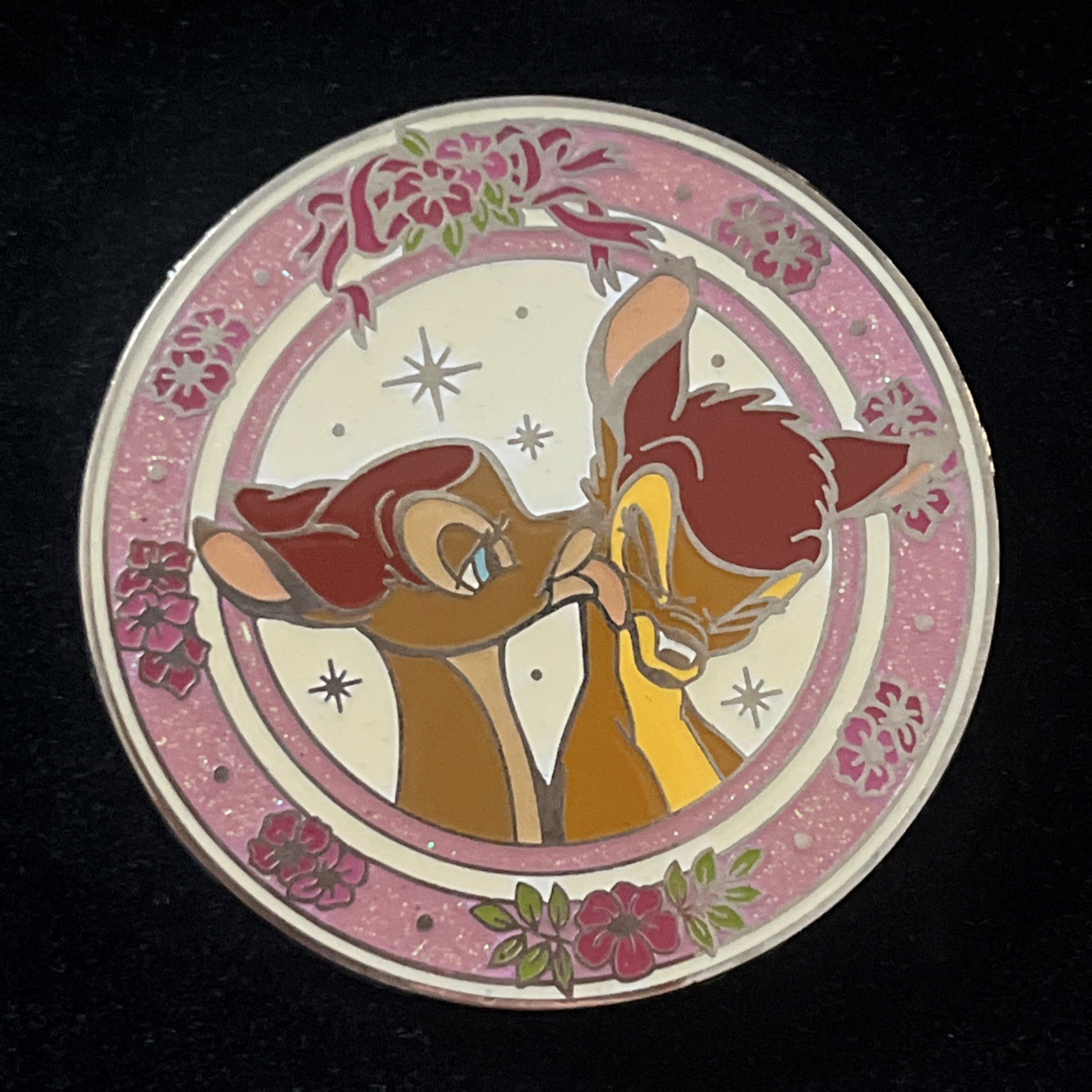 DS Disney Bambi & Faline Kiss LE 250 Rare Pin 2010 DS Disney Bambi & Faline Kiss LE 250 Rare Pin 2010